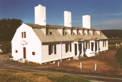 Annapolis Royal : le quartier des officiers du Fort-Anne