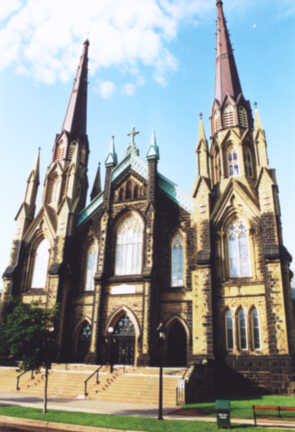 Charlottetown : la basilique St.Dunstan