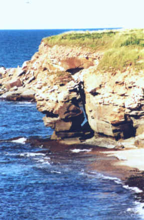 Cheticamp : la Grande Falaise