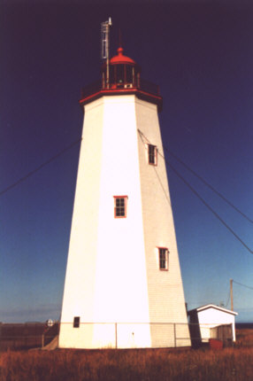 Le phare de l'le Miscou