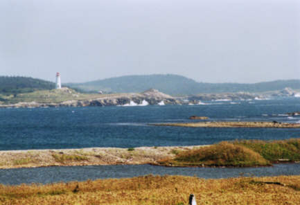 Louisbourg : la pointe du phare