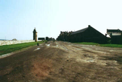 La forteresse de Louisbourg : le quai