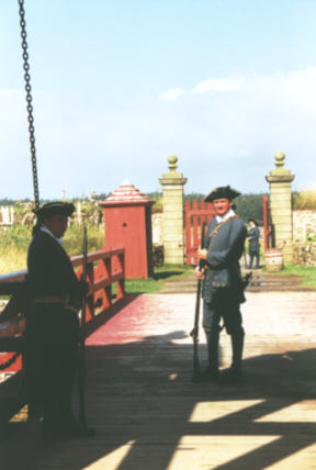 Louisbourg : la Porte Dauphine