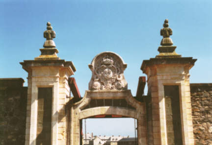 Louisbourg : la Porte Dauphine