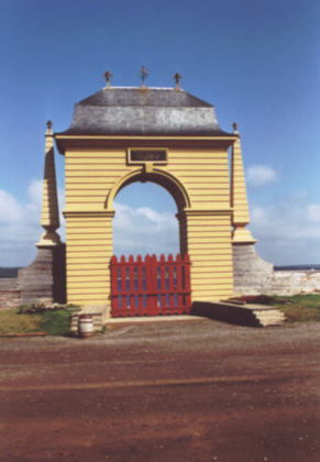 Louisbourg : la porte Frédéric