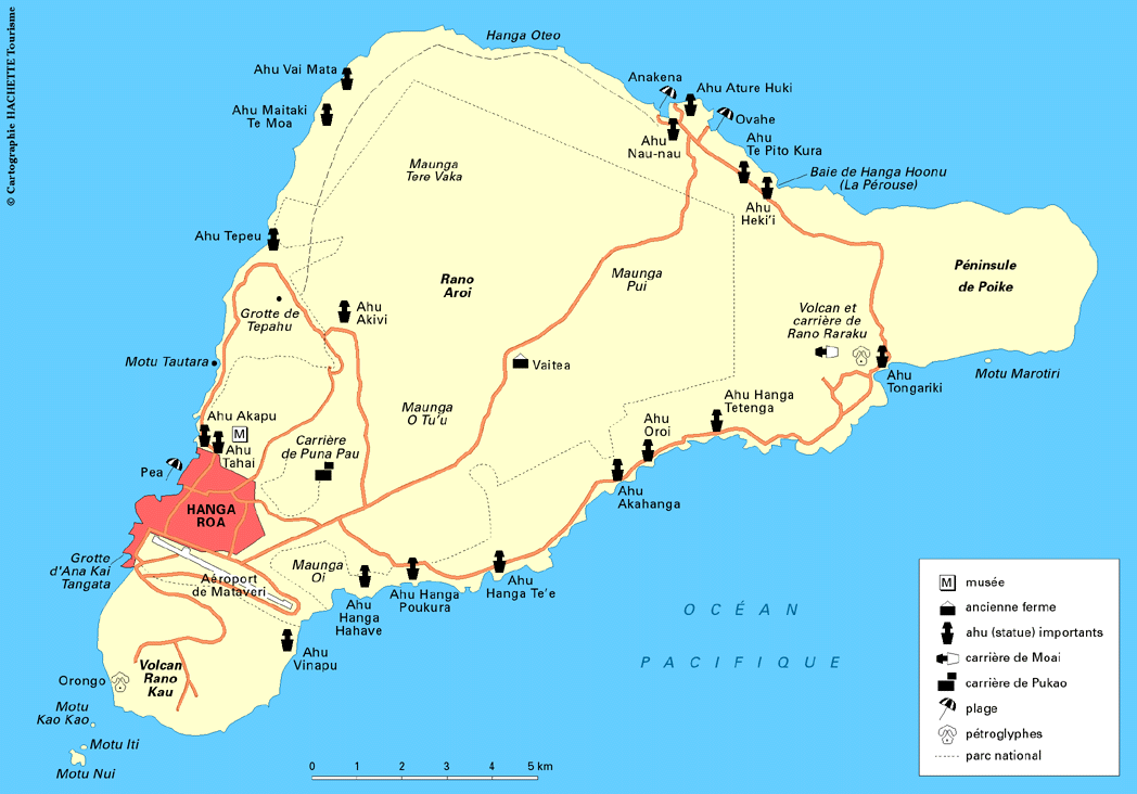 Carte de Rapa Nui