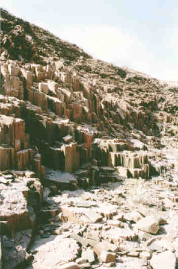 La vallée des 'Tuyaux d'orgues'