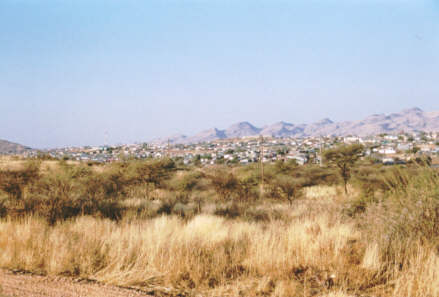 Arrivée à Windhoek